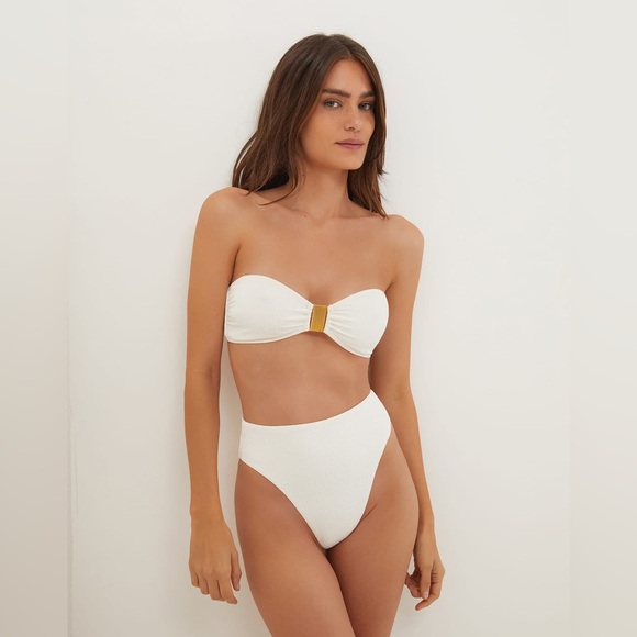 VIX Firenze Becky Bandeau Top, Size Large, $138 - Picture 1 of 9